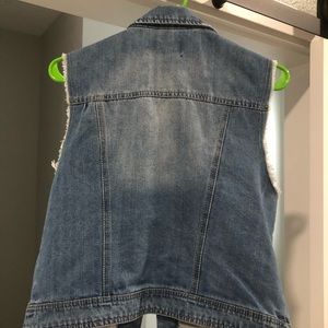 Women’s denim vest